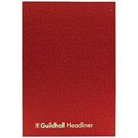 Guildhall Headliner Book 80 Pages 298x203mm 38/14 1151 Guildhall Headliner Book 80 Pages 298x203mm 38/14 1151