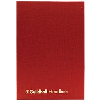 Guildhall Headliner Account Book 38/6Z - 6 Cash Columns Guildhall Headliner Account Book 38/6Z - 6 Cash Columns