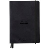 Rhodiarama Creation Dot Goalbook, A5, 160 Pages, Black