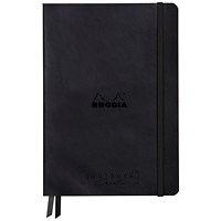 Rhodiarama Creation Dot Goalbook, A5, 160 Pages, Black Rhodiarama Creation Dot Goalbook, A5, 160 Pages, Black