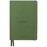 Rhodiarama Creation Dot Goalbook, A5, 160 Pages, Sage Rhodiarama Creation Dot Goalbook, A5, 160 Pages, Sage