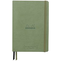 Rhodiarama Creation Dot Goalbook, A5, 160 Pages, Celadon Rhodiarama Creation Dot Goalbook, A5, 160 Pages, Celadon
