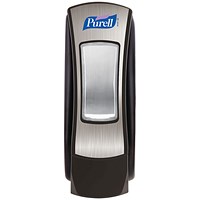 Purell ADX-12 Dispenser 1200ml Chrome/Black 8828-06