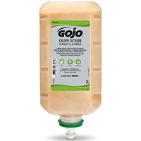 Gojo Pro TDX Olive Scrub Hand Cleaner Dispenser Refill, 2 Litres, Pack of 4