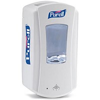 GoJo Ltx Purell Dispenser, 1.2 Litres, White, Pack of 4