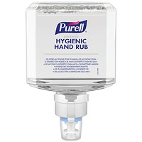 Purell Advanced Hygienic Hand Rub ES6 1200ml (Pack of 2)