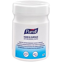 Purell Hand/Surface Antimicrobial Wipes Tub (Pack of 270)