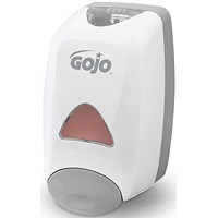 GoJo Fmx Dispenser, 1.25 Litres, White, Pack of 6