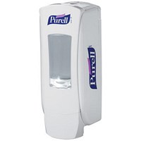 GoJo Adx Purell Dispenser, 1.2 Litres, White, Pack of 6