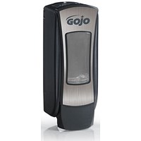 GoJo ADX-12 Dispenser, 1.25 Litres, Chrome & Black, Pack of 6