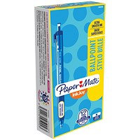 Paper Mate InkJoy 300 RT Ball Pen, Blue, Pack of 12