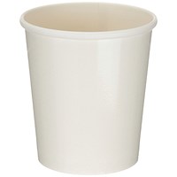 Go-Pak Heavy Duty PP Lined Soup Cup, 454ml, White, Pack of 500 Go-Pak Heavy Duty PP Lined Soup Cup, 454ml, White, Pack of 500