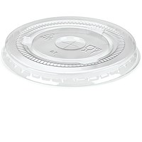 Go-Chill Straw Slot Recyclable PET Cold Cup Lid, 255ml, Clear, Pack of 1000