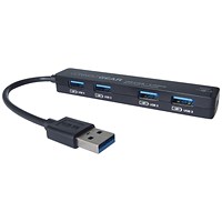 Connekt Gear USB 3.0 Hub, 4 Port Connekt Gear USB 3.0 Hub, 4 Port