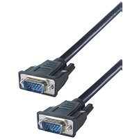 Connekt Gear VGA to VGA Cable, 3m Lead, Black