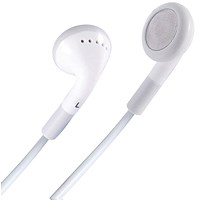 HP521 Stereo In-Ear Headphones White 24-1521