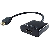 Connekt Gear Mini Display Port to HDMI Adaptor, Black