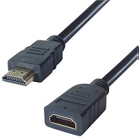 Connekt Gear HDMI 4K UHD Extension Cable, 2m Lead, Black