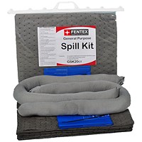 Fentex General Purpose Spill Kit, 20L Capacity