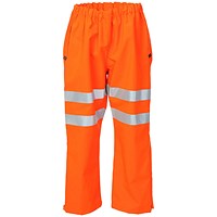 Gore-Tex Foul Weather Overtrousers, Orange, Small