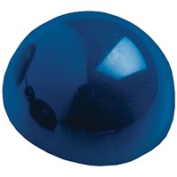 Maul Dome Magnet, 30mm, Blue, Pack of 10