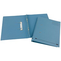 Elba Spirosort Transfer Files, 285gsm, Foolscap, Blue, Pack of 25