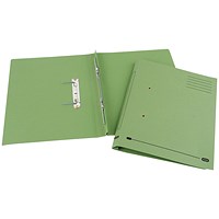 Elba Spirosort Transfer Files, 285gsm, Foolscap, Green, Pack of 25