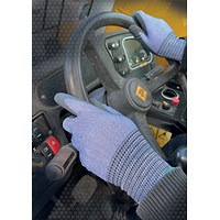 Glovezilla Hppe 18G Cut E Gloves, Blue, Small, Pack of 10 Glovezilla Hppe 18G Cut E Gloves, Blue, Small, Pack of 10