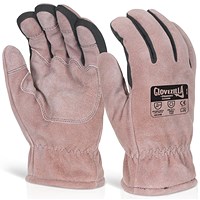 Glovezilla Thermal Leather Gloves, Brown, XL Glovezilla Thermal Leather Gloves, Brown, XL