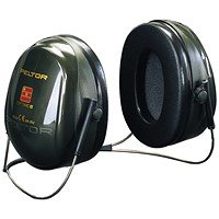 3M Peltor Optime I Neckband Ear Defenders, Green 3M Peltor Optime I Neckband Ear Defenders, Green