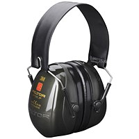 3M Peltor Optime II Folding Headband Ear Defenders, Green 3M Peltor Optime II Folding Headband Ear Defenders, Green