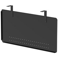 Air Steel Modesty Panel, Black