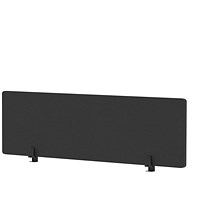 Air Desktop Screen, 1400 x 400mm, Black Air Desktop Screen, 1400 x 400mm, Black