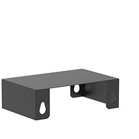 Air Back-to-Back Linking Bar, For 1800mm Desks, Black