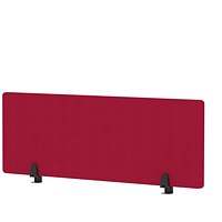 Air Desktop Screen, 1200 x 400mm, Bergamot Cherry