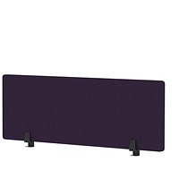 Air Desktop Screen, 1200 x 400mm, Tansy Purple