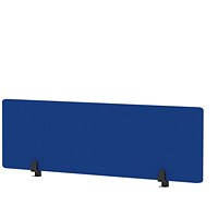 Air Desktop Screen, 1400 x 400mm, Stevia Blue