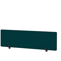 Air Desktop Screen, 1600 x 400mm, Maringa Teal