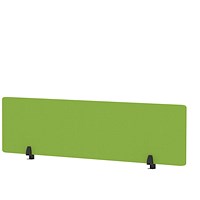 Air Desktop Screen, 1600 x 400mm, Myrrh Green