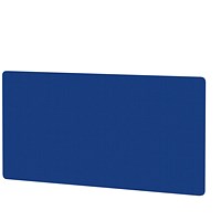 Air Back-to-Back Bench Desk Screen, 1800 x 800mm, Stevia Blue