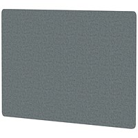Air Back-to-Back Bench Desk Screen, 1200 x 800mm, Rivet Tensile