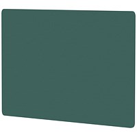 Air Back-to-Back Bench Desk Screen, 1200 x 800mm, Quest Kelp