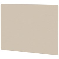 Air Back-to-Back Bench Desk Screen, 1200 x 800mm, Quest Salt