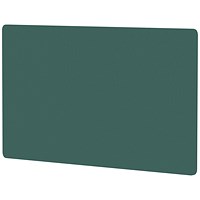 Air Back-to-Back Bench Desk Screen, 1400 x 800mm, Quest Kelp