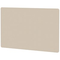 Air Back-to-Back Bench Desk Screen, 1400 x 800mm, Quest Salt