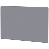 Air Back-to-Back Bench Desk Screen, 1400 x 800mm, Quest Shell