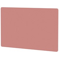 Air Back-to-Back Bench Desk Screen, 1400 x 800mm, Quest Shrimp
