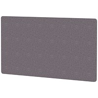 Air Back-to-Back Bench Desk Screen, 1600 x 800mm, Rivet Fuse