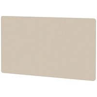 Air Back-to-Back Bench Desk Screen, 1600 x 800mm, Quest Salt