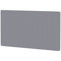 Air Back-to-Back Bench Desk Screen, 1600 x 800mm, Quest Shell